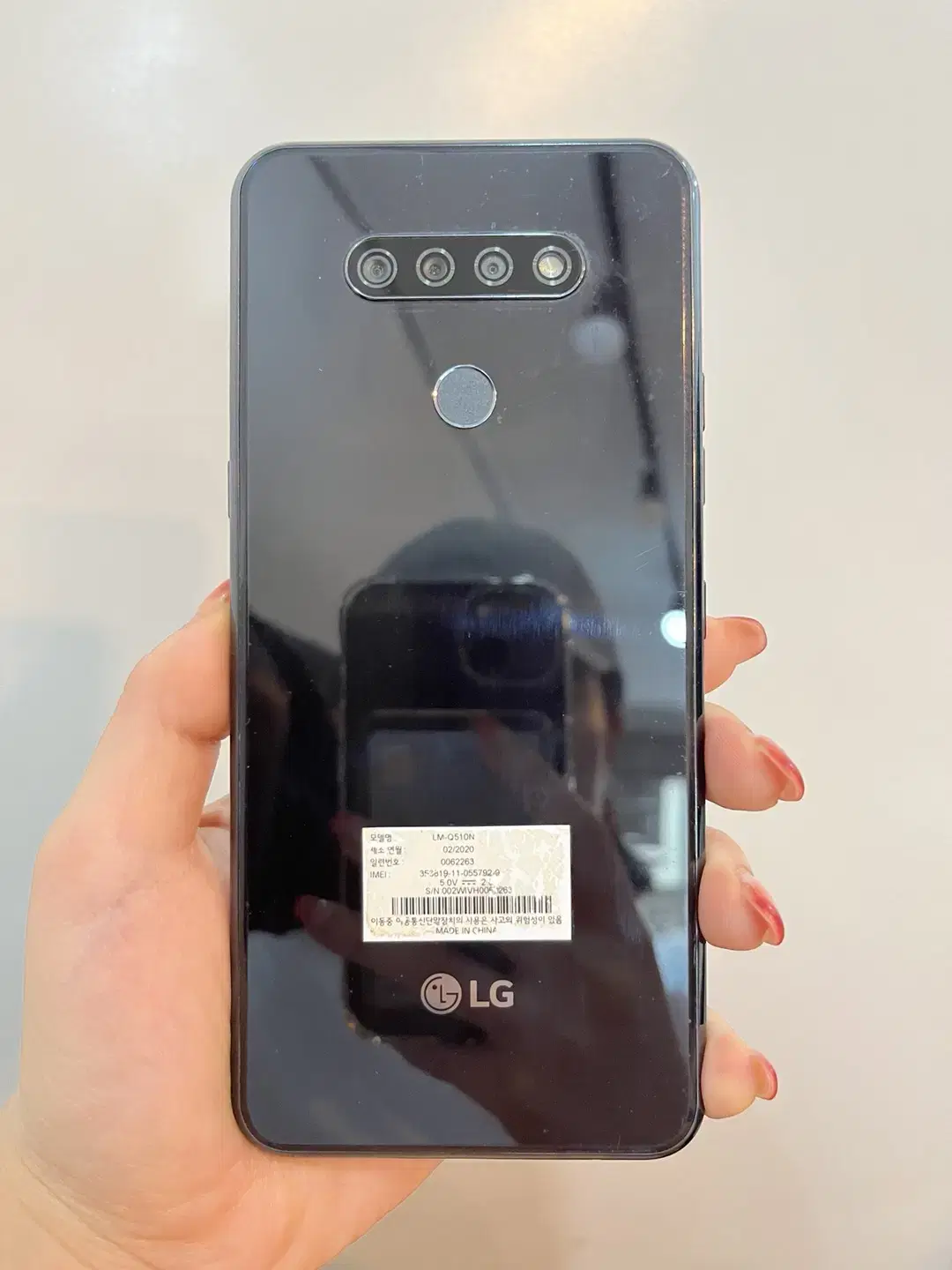 LG Q51 32GB 블랙/무잔상/A급